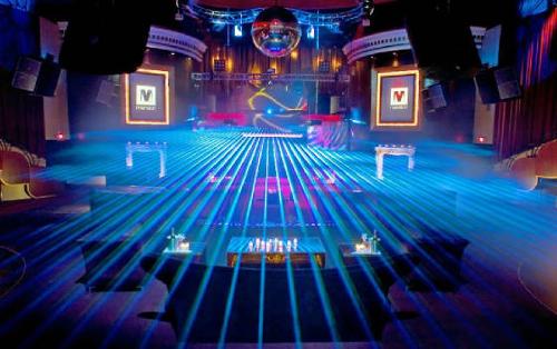 Lasers at Club Mansion Miami by United Laser